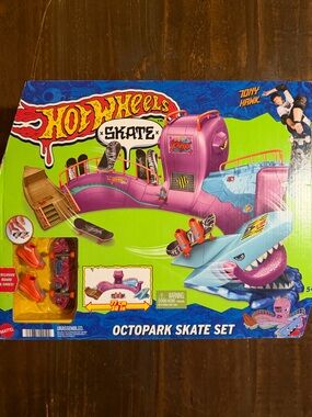 Tony Hawk Hot Wheels Octopark Skate Set - Pink 30”